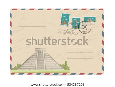 Similar – Foto Bild Pyramide von Kukulkanisch