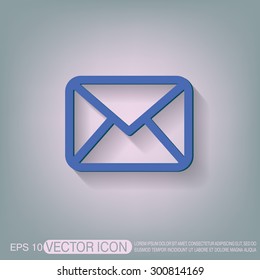 postal envelope sign. e-mail symbol . icon envelope.