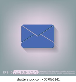 postal envelope sign. e-mail symbol . icon envelope.