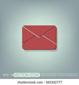 postal envelope sign. e-mail symbol . icon envelope.