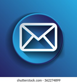 postal envelope sign. e-mail symbol . icon envelope.