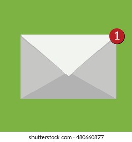postal envelope sign. e-mail symbol . icon envelope.