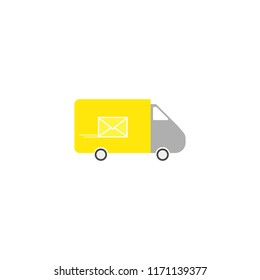 postal machine sign.web icon. vector illustration