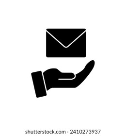 postal service concept line icon. Simple element illustration. postal service concept outline symbol design.
