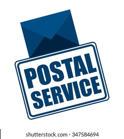 postal service design, vector illustration eps10 graphic 