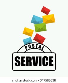 postal service design, vector illustration eps10 graphic 