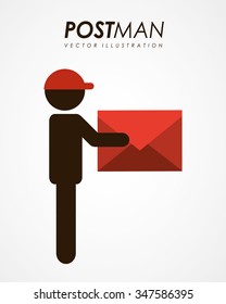 postal service design, vector illustration eps10 graphic 