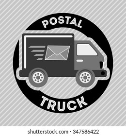 postal service design, vector illustration eps10 graphic 