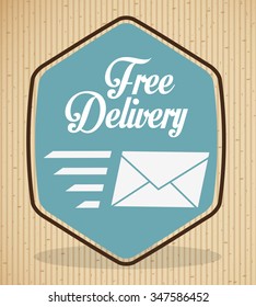 postal service design, vector illustration eps10 graphic 