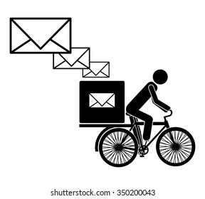 postal service design, vector illustration eps10 graphic 