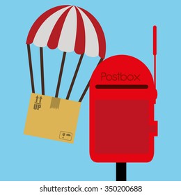 postal service design, vector illustration eps10 graphic 
