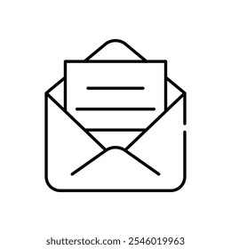 Postal Services vector icon stock illustration