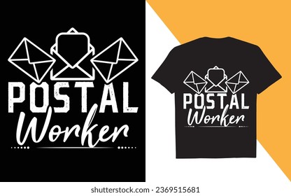 Postal Worker Delivery Service Post Office Mailman T-Shirt