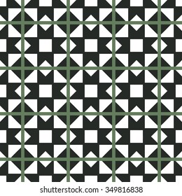 post-baltic wallpaper - vector seamless pattern, based on diagonal baltic ornaments