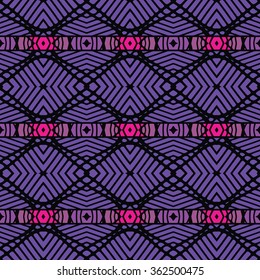 post-baltic wallpaper - vector seamless pattern, based on diagonal baltic ornaments