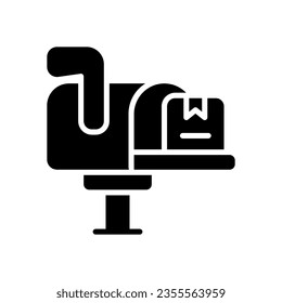 postbox icon for your website, mobile, presentation, and logo design.