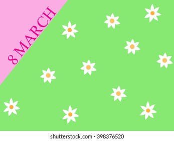 Postcard from 8 March.
