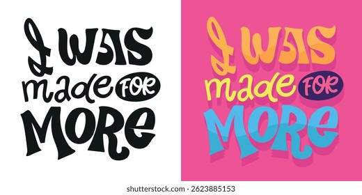 Postcard about Jesus - Lettering quote hand drawn doodle postcard. T-shirt design, mug print.