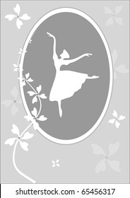 Postcard Ballerina