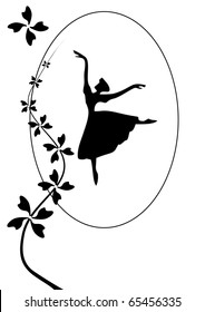 Postcard Ballerina