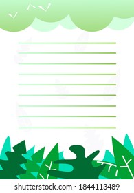 Postcard, Binder Paper, Cute Paper, Cute Template, Kids Paper, Kids Template, Cute Memo, Cute Note, Kids Memo, Kids Note, Decoration, Child Education, Child Book, Child Memo
