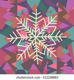 postcard. Christmas card.