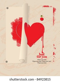 postcard confession of love