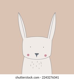 postcard with a cute animal