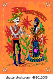 Postcard to the Day of the Dead.