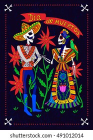 Postcard to the Day of the Dead.