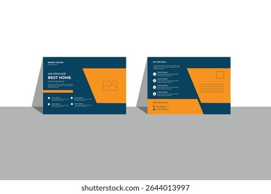 postcard design template eps files