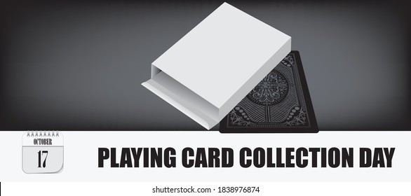 Postkarte für den Veranstaltungstag Spielkarte