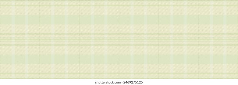 Postcard fabric check background, print seamless tartan textile. Cozy pattern vector texture plaid in light and antique white color.