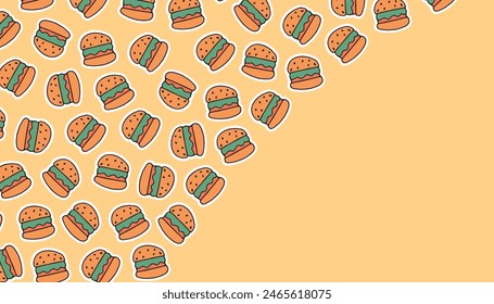 postcard. frame. background. pattern. the edge.the meal. sandwich. pizza. fast food. street food. tasty. the restaurant menu.