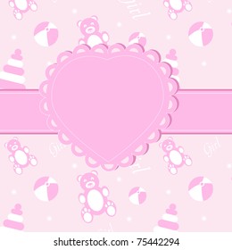 Postcard for girl