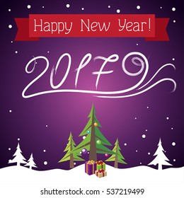 Postcard Happy New Year!