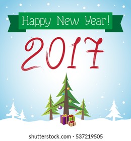 Postcard Happy New Year!