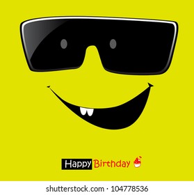 postcard happy smile