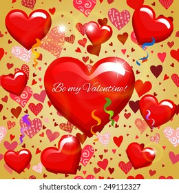 Postcard Happy Valentine's Day