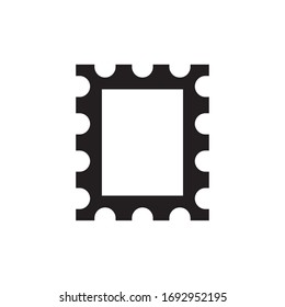 POSTCARD ICON , POSTAGE ICON VECTOR