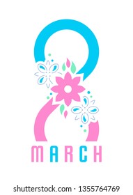 Postcard for international women's day.