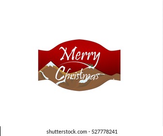 Postcard or invitation to the Christmas and New Year holidays