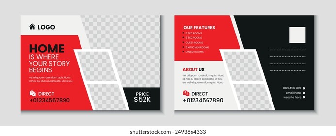 Postcard Layout and Flyer Design