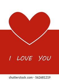 Postcard I love you