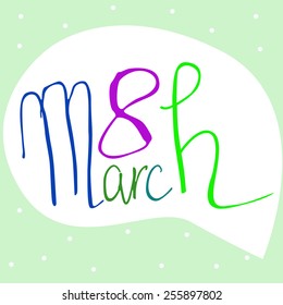 Postcard March 8