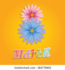 Postcard March 8.