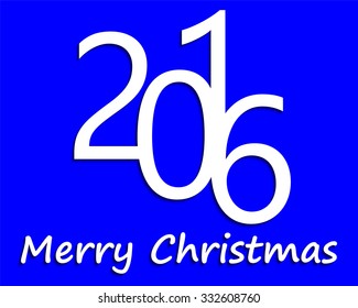 Postcard Merry Christmas