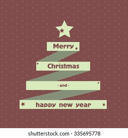 Postcard Merry Christmas
