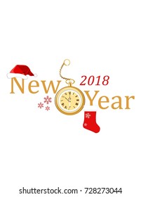 Postcard New Year
