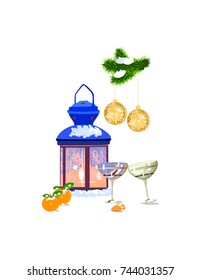 Postcard New Year